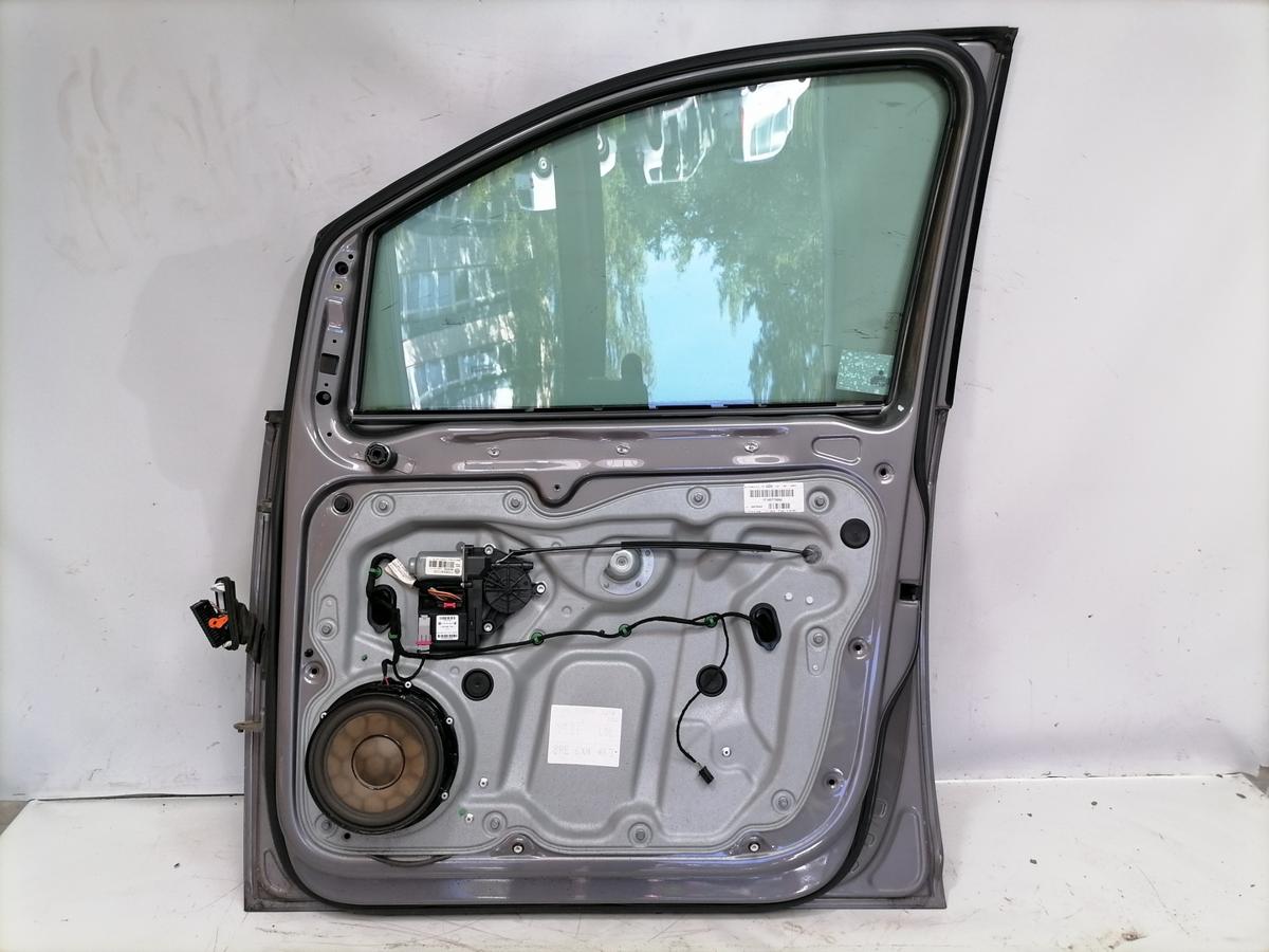 VW Touran 1T original T&uuml;r vorn rechts LD7S Graumetallic Rohbau Bj.2007